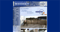 Desktop Screenshot of metallbau-bohnet.de